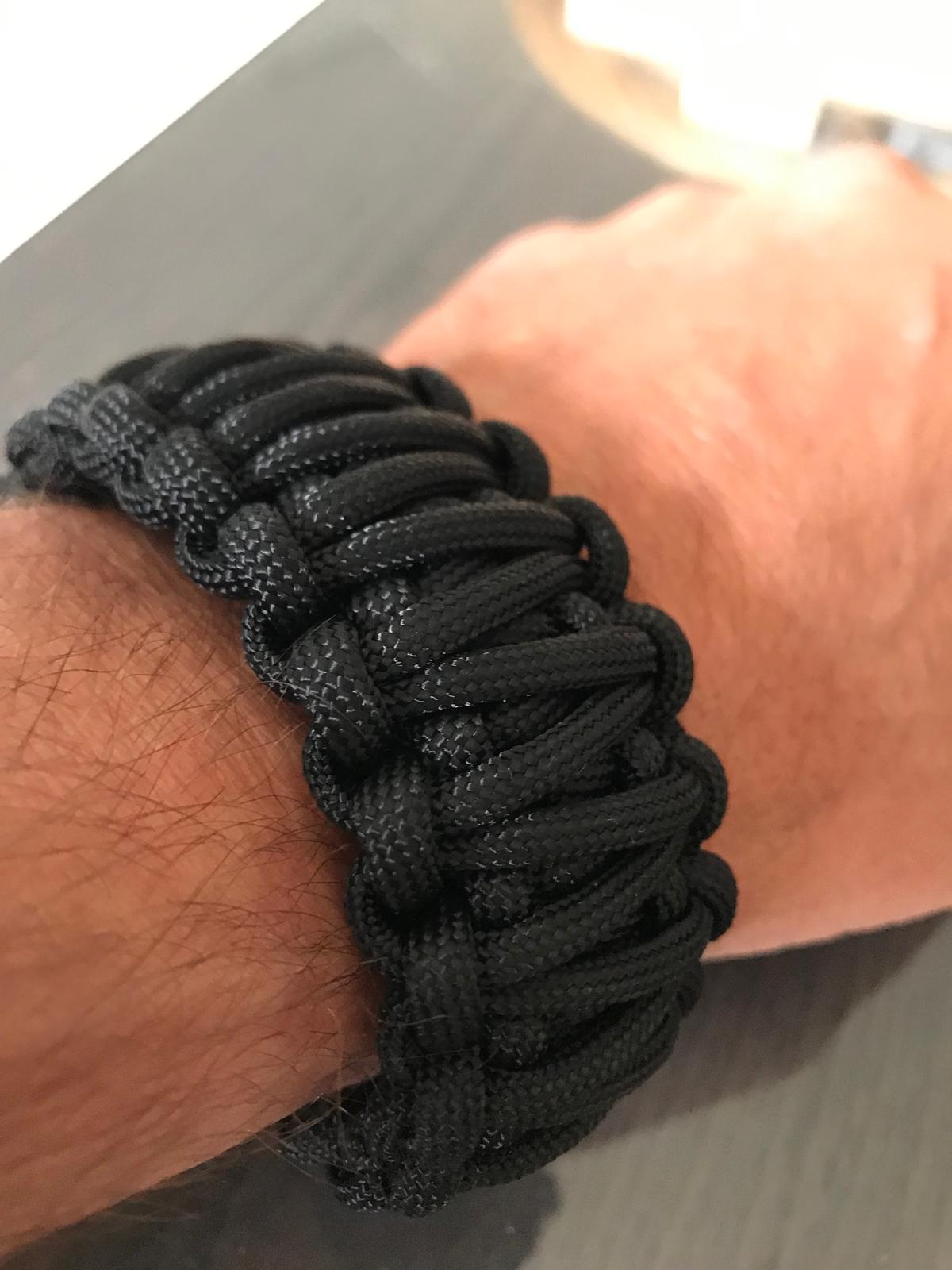 Bracelet KING COBRA noir