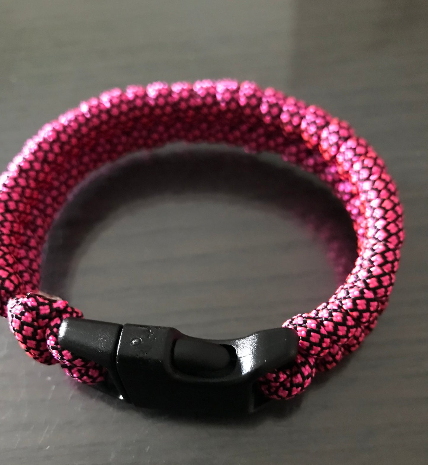 Bracelet Écailles “Pink Diamond and Black”